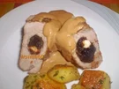 Gefülltes Schweinefilet in Wacholderrahm - Rezept