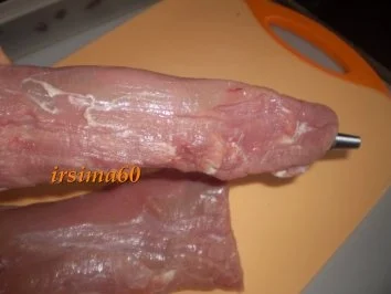 Rezept: Gefülltes Schweinefilet in Wacholderrahm Bild Nr. 4 Gefülltes Schweinefilet in Wacholderrahm - Rezept - Bild Nr. 4