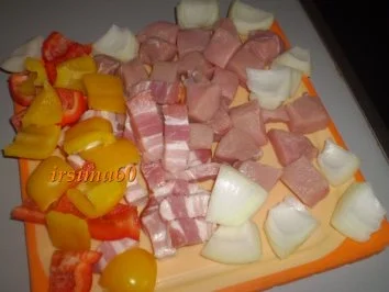 Bunte Fleischspieße  - Rezept - Bild Nr. 3