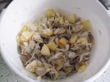 Hähnchensalat mit Äpfeln - Rezept - Bild Nr. 4