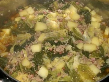 Rezept: Wirsingeintopf Wirsingeintopf - Rezept