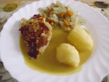 Hähnchenfilet im Gemüsemantel - Rezept