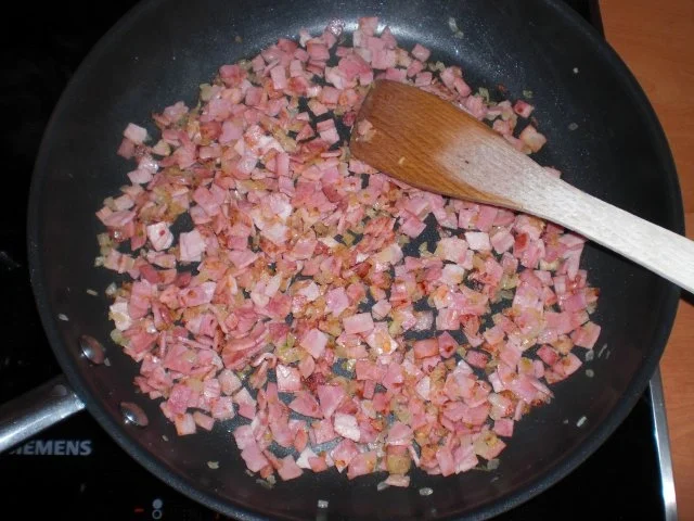 Rezept: Nudeln mit Broccoli-Schinken-Soße Bild Nr. 7 Nudeln mit Broccoli-Schinken-Soße - Rezept - Bild Nr. 7