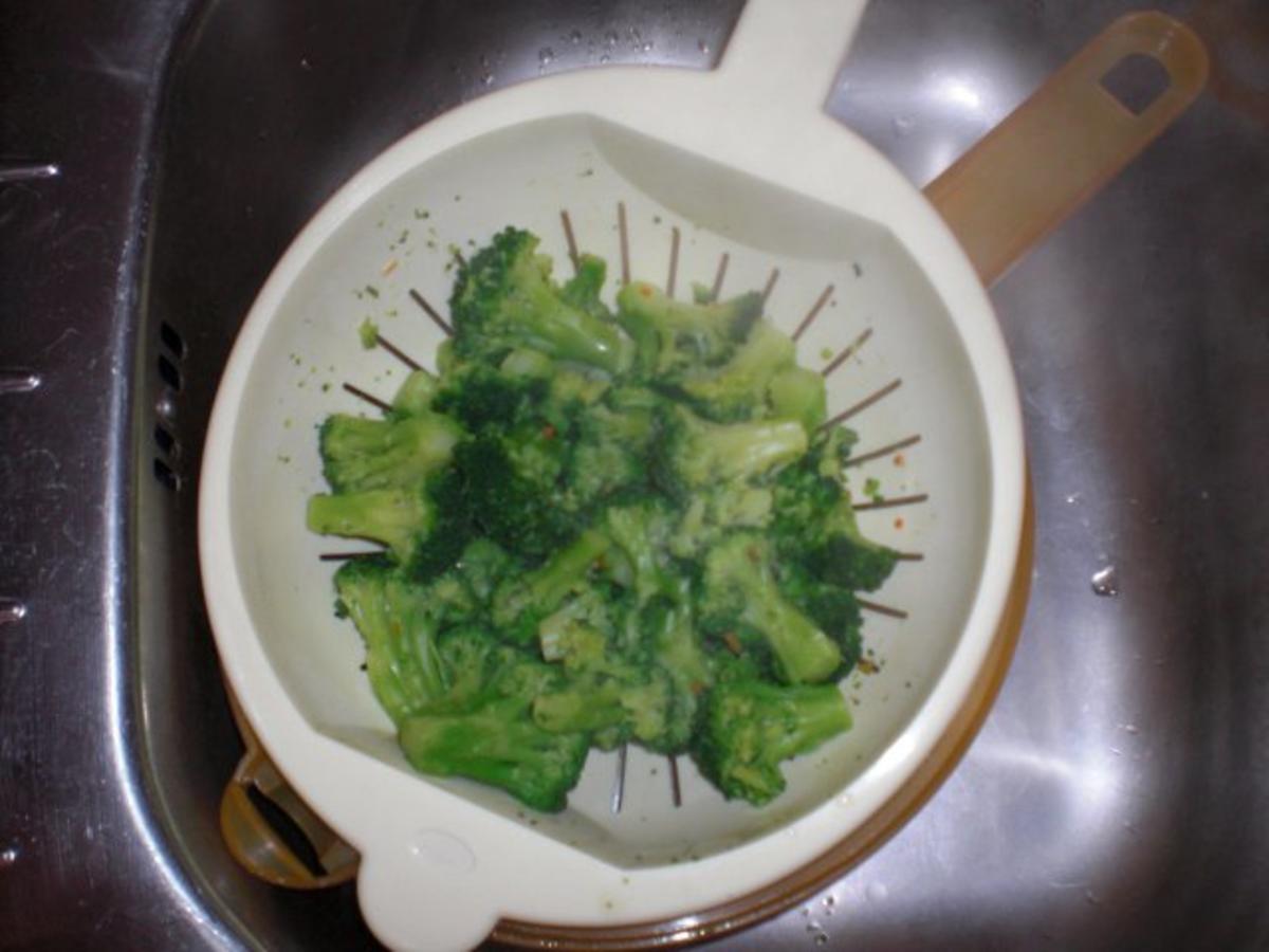 Nudeln mit Broccoli-Schinken-Soße - Rezept - Bild Nr. 8