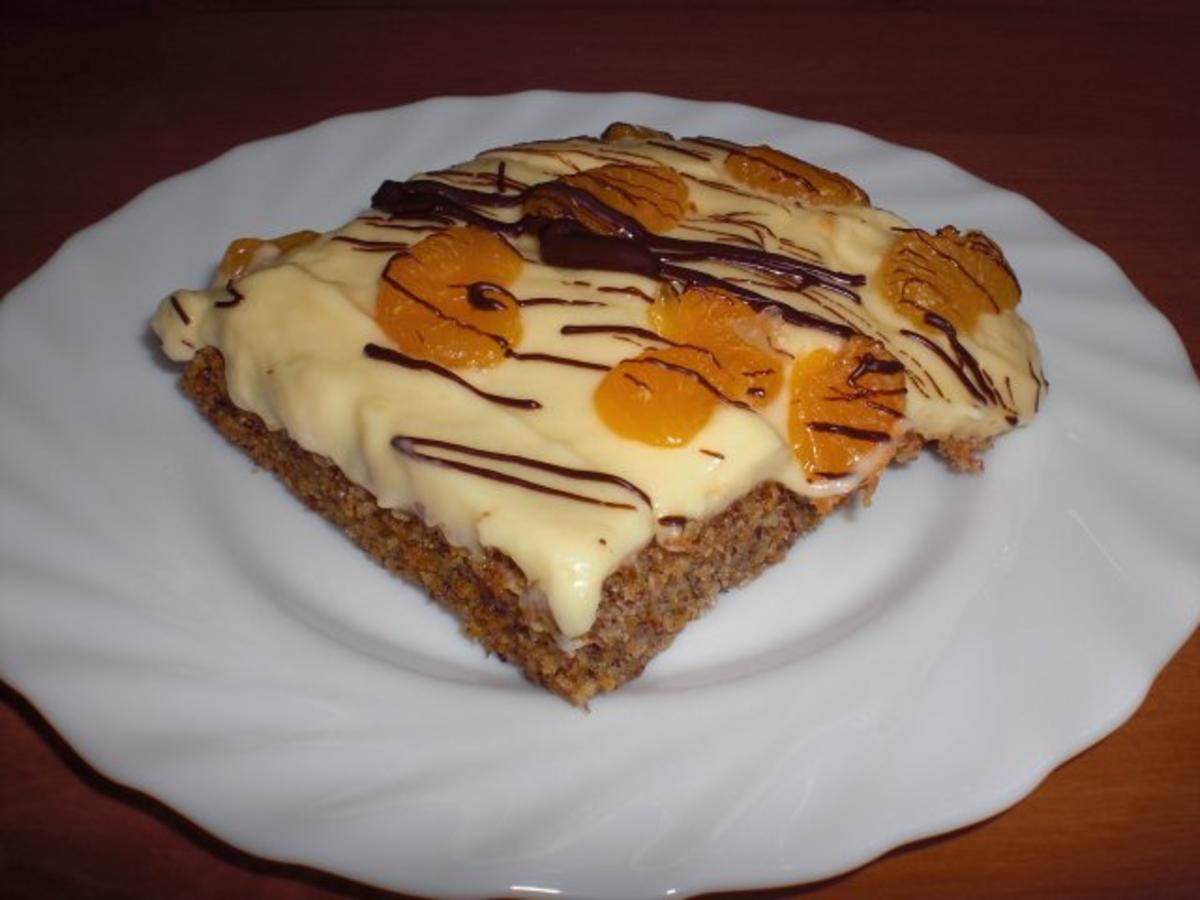 Möhrenkuchen mit Orangensahne - Rezept - Bild Nr. 2