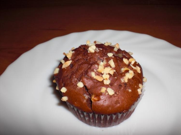 Schokomuffins mit weißer Schokolade - Rezept - kochbar.de