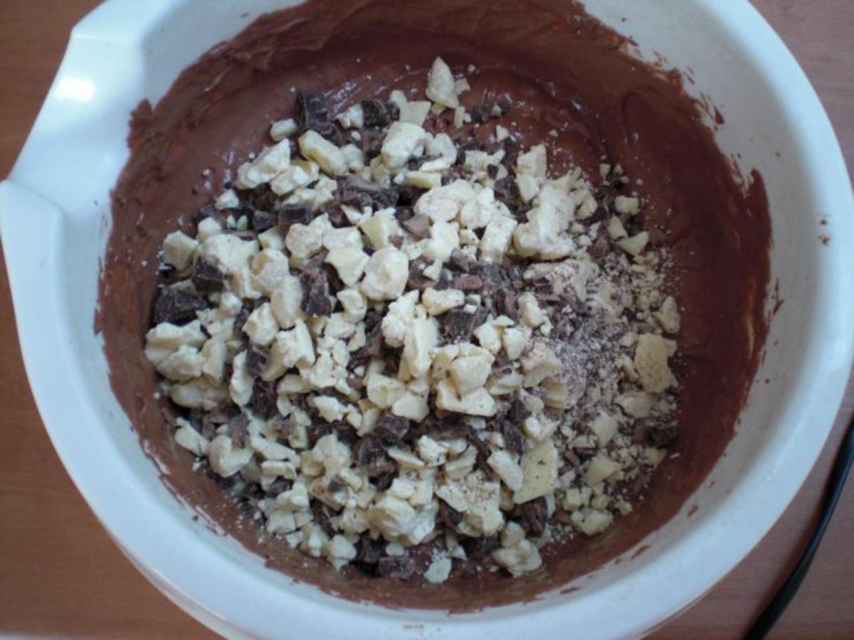 Schokomuffins mit weißer Schokolade - Rezept - Bild Nr. 8