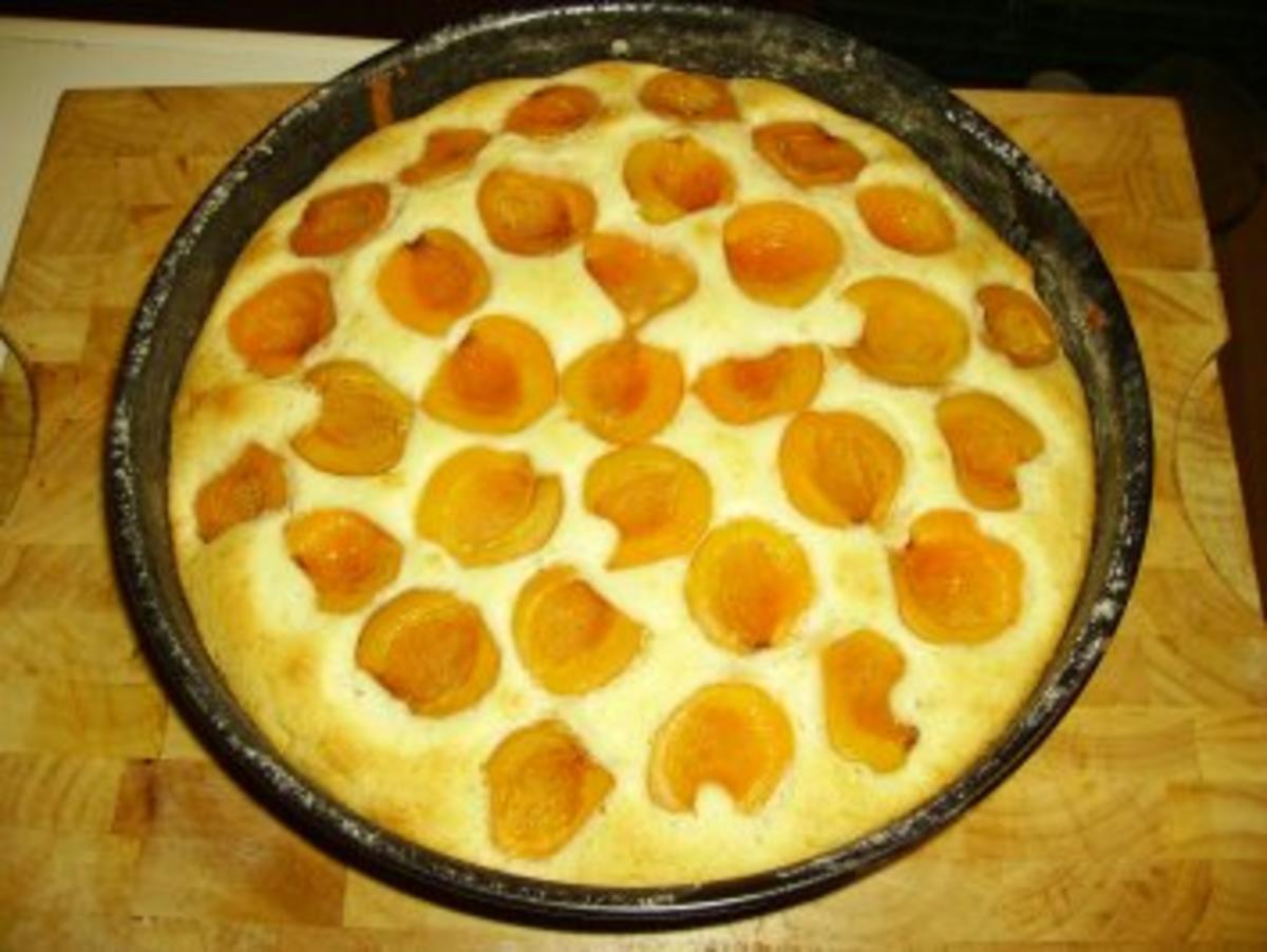Aprikosenkuchen mit Marzipan-Streusel - Rezept - Bild Nr. 5