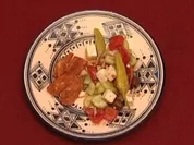 Halloumi me tomates kai Choriatiki (Dieter Landuris) - Rezept
