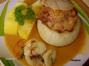 Rezept: Gefรผllte Metzgerzwiebeln Gefรผllte Metzgerzwiebeln - Rezept