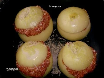 Gefüllte Metzgerzwiebeln - Rezept - Bild Nr. 3