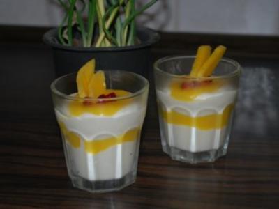 Mango-Joghurt-Mousse - Rezept