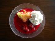 Pudding mit heissen Zwetschgen - Rezept