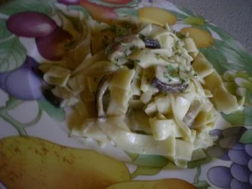 Rezept: Steinpilz Sahne Nudeln Steinpilz Sahne Nudeln - Rezept