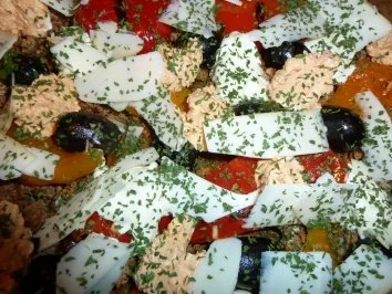 Rezept: Die schnelle Fladen-Pizza Bild Nr. 3 Die schnelle Fladen-Pizza - Rezept - Bild Nr. 3