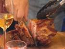 Nackenbraten mit Peperoncini gespickt - Rezept