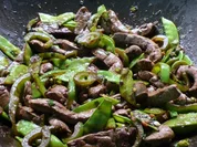 Kalbsleber-Gemüsepfanne japanisch - Rezept