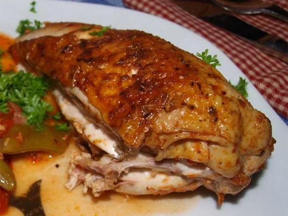 Teufelshähnchen						 (Pollo alla diavolo) - Rezept