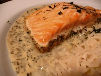 Rezept: Lachs mit Limettenreis Lachs mit Limettenreis - Rezept