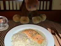 Rezept: Lachs mit Limettenreis Lachs mit Limettenreis - Rezept