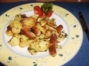 Kartoffel-Zwiebel-Pfanne - Rezept