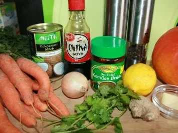 Suppe: Kürbissuppe - exotisch, asiatisch inspiriert - Rezept - Bild Nr. 2