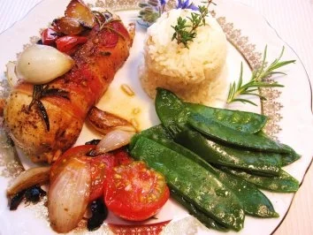 Hähnchenbrustfilets mit mediterraner Füllung - Rezept - Bild Nr. 8