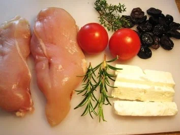Hähnchenbrustfilets mit mediterraner Füllung - Rezept - Bild Nr. 3
