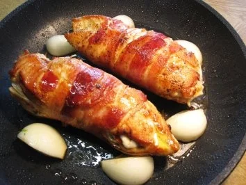 Hähnchenbrustfilets mit mediterraner Füllung - Rezept - Bild Nr. 6