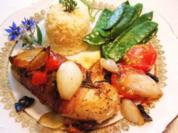 Hähnchenbrustfilets mit mediterraner Füllung - Rezept