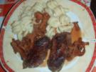 Hirschfilets mit frischen Pfifferlingen, Teigwaren und Salat - Rezept