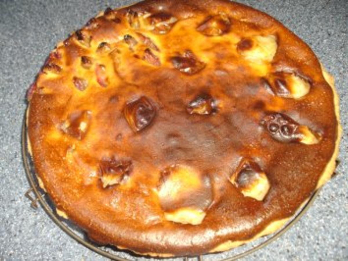 Birnenkuchen mit Preiselbeeren - Rezept
