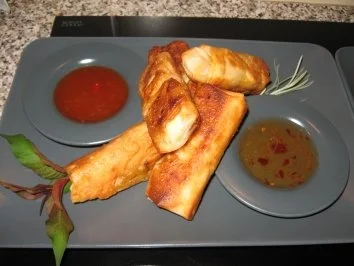 Frühlings-Glücksröllchen  春卷 - Rezept - Bild Nr. 2