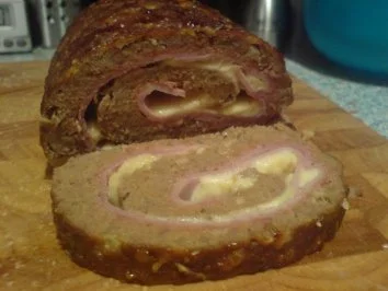 Rezept: Gefüllter Hackbraten Gefüllter Hackbraten - Rezept