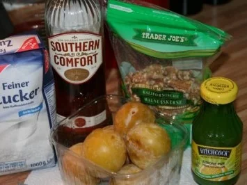 Karamell Nüsse und Pflaume für Vanille Eis - Rezept - Bild Nr. 2