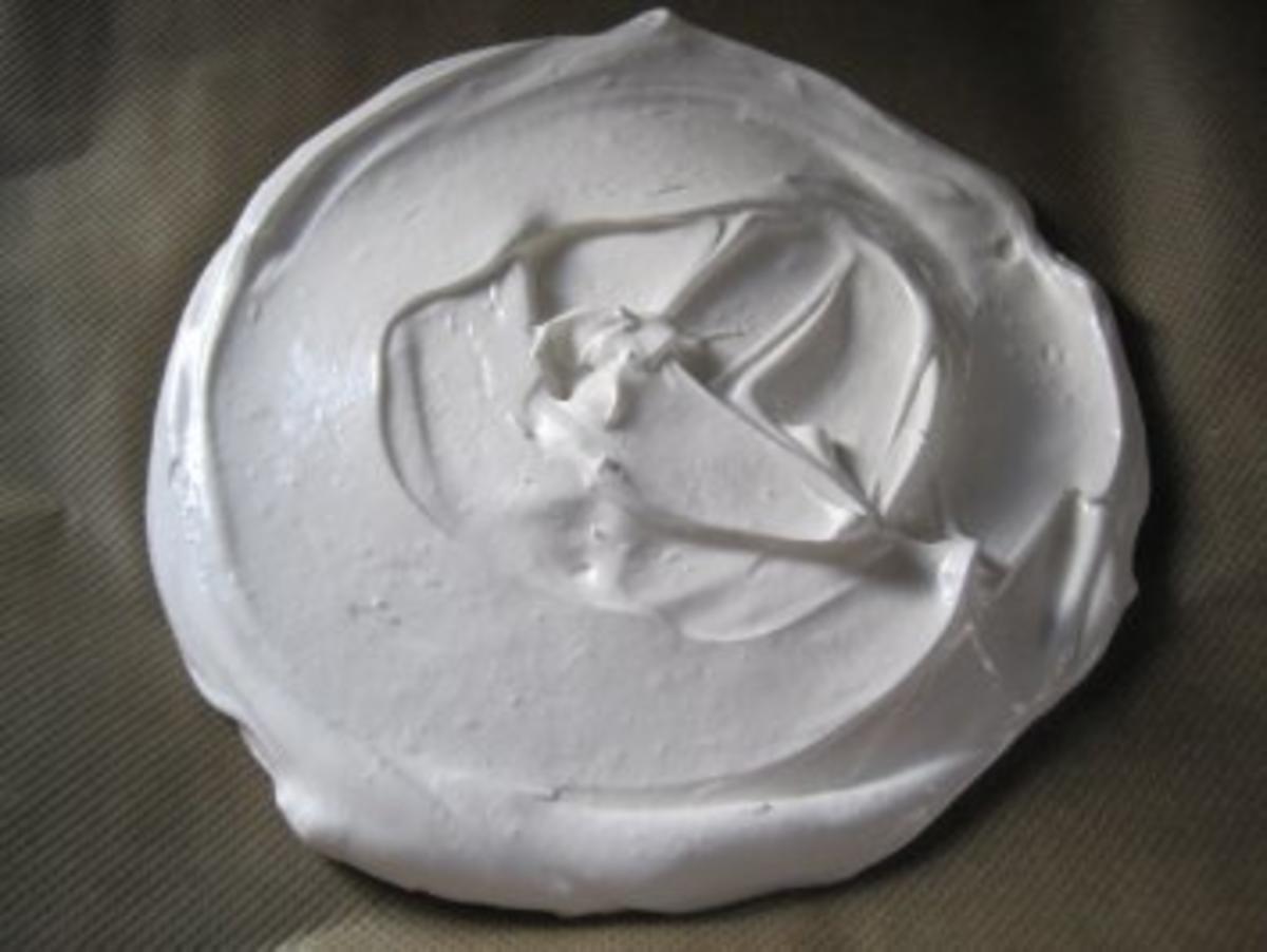 pavlova oder meringue - Rezept - Bild Nr. 3