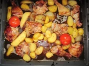 barbecue hühnerkeulen - Rezept