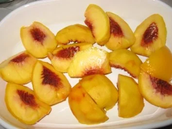 Rotweinpfirsiche - Rezept - Bild Nr. 3