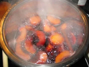 Rotweinpfirsiche - Rezept - Bild Nr. 4