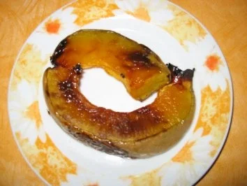 Rezept: Kürbis im Ofen nach Omas Art Kürbis im Ofen nach Omas Art - Rezept