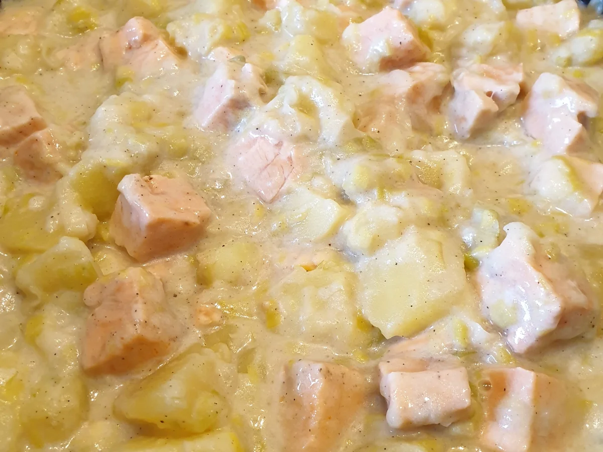 Rezept: Kartoffel-Fisch-Ragout Bild Nr. 2 Kartoffel-Fisch-Ragout - Rezept - Bild Nr. 2