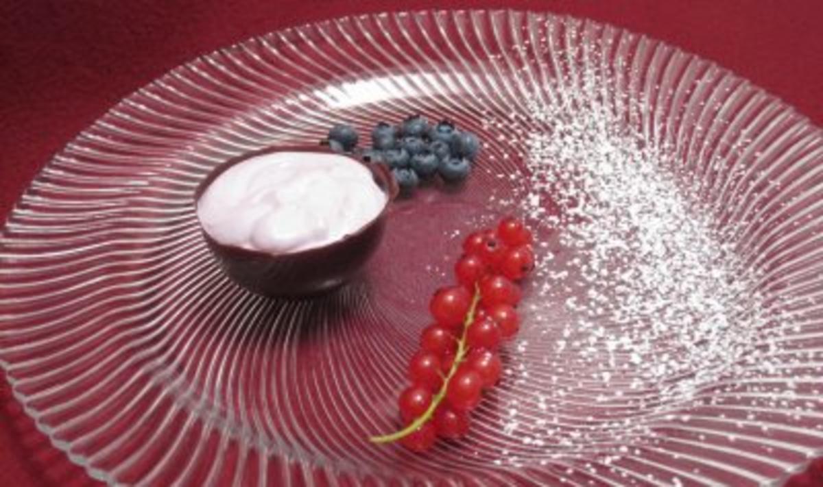 Heidelbeercreme mit Joghurt 10% Fett und Heidelbeeren - Rezept mit Bild ...