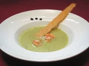 Geeiste grüne Schlangen mit getigerter Einlage - Rezept