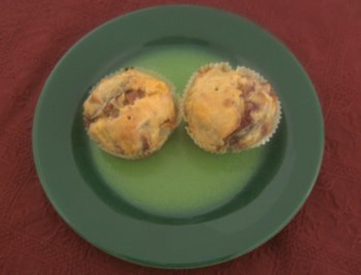 Feigen - Schinken - Käse - Muffins - Rezept