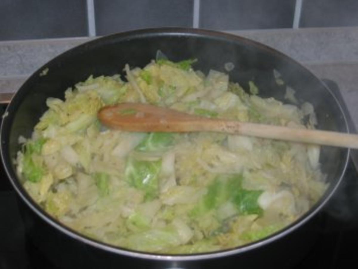 Gemüse-Kasseler-Auflauf mit Käse-Kartoffelkruste - Rezept - Bild Nr. 2