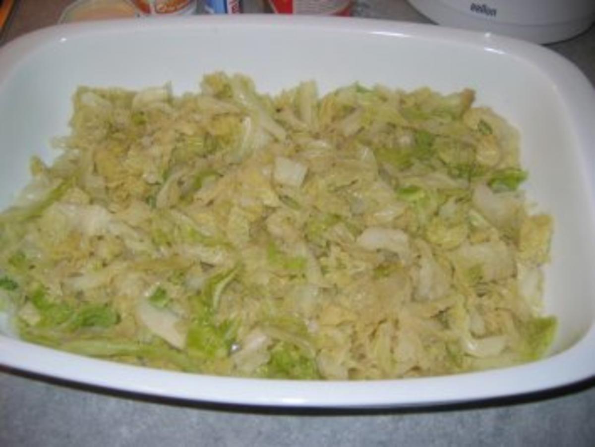 Gemüse-Kasseler-Auflauf mit Käse-Kartoffelkruste - Rezept - Bild Nr. 5