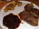 Lamm T-Bones mit scharfer Pflaumensauce - Rezept