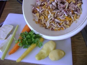Rezept: An türkischen Sterz und a Schwammsuppn drauf holadio Bild Nr. 2 An türkischen Sterz und a Schwammsuppn drauf holadio - Rezept - Bild Nr. 2