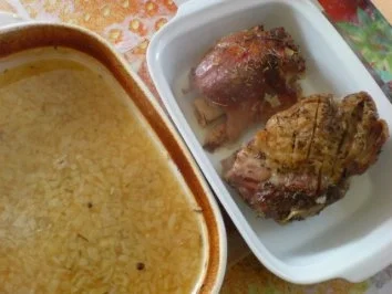 Zwiebelhaxe oder Zwiebelkammbraten - Rezept - Bild Nr. 9