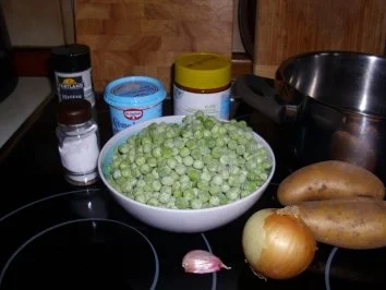 Rezept: Suppe/Eintopf...Erbsencremesuppe Bild Nr. 2 Suppe/Eintopf...Erbsencremesuppe - Rezept - Bild Nr. 2